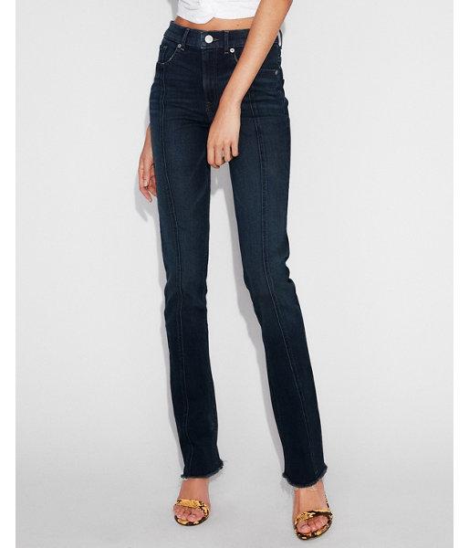 Express Womens High Waisted Stretch+ Denim Perfect Skyscraper Jeans