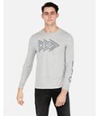 Express Mens Jersey Crew Neck Exp Arrows Graphic Tee