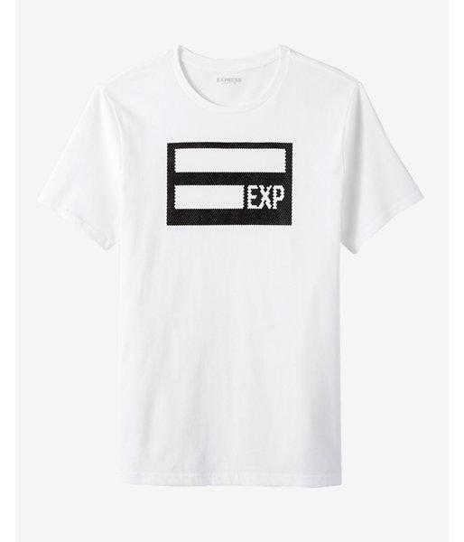 Express Dot Exp Graphic Tee