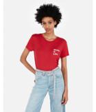 Express Womens Believe In Love Graphic Easy Tee