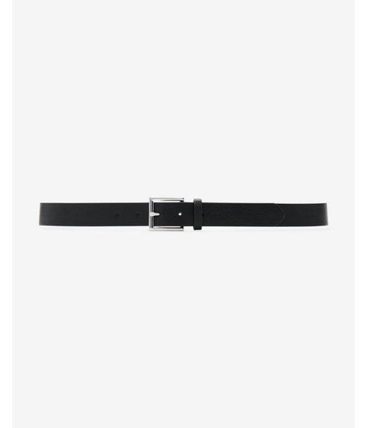 Express Womens Square Buckle Textured Belt