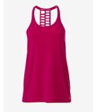 Express Womens Pink Exp Core Double Ladder Racerback Tank
