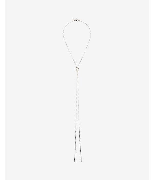 Express Knotted Disc Chain Necklace