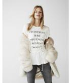 Express Womens Drinks List Boyfriend Corset Tee