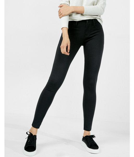 Express Ponte Knit Five-pocket Pant