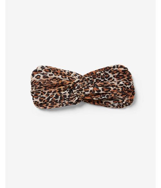 Express Womens Natasha Cheetah Knot Headwrap