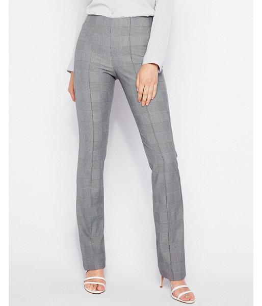 Express Womens Mid Rise Plaid Pull-on Barely Boot Pant