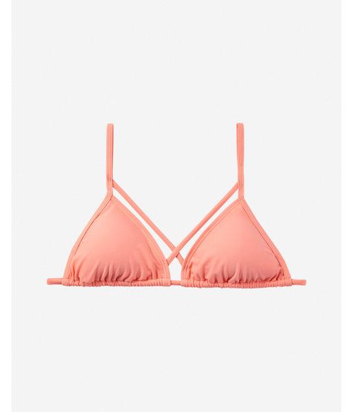 Express Womens Solid Strappy Adjustable Triangle Bikini