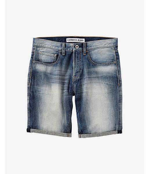Express Mens 9 1/2 Inch Express Slim Fit Rocco Jean