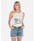 Express Womens Express One Eleven To The Beach Tank