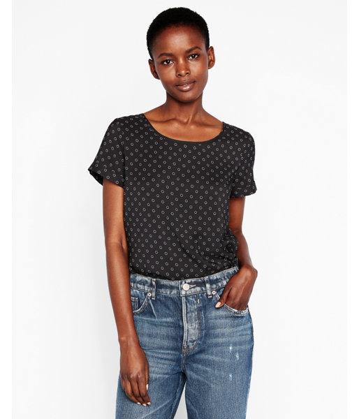 Express Womens Microdot Gramercy Tee