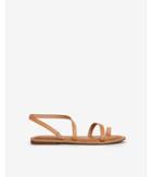 Express Womens Asymmetrical Toe Ring Slingback