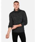 Express Mens Cable Knit Turtleneck