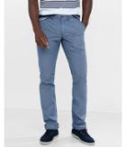 Express Mens Slim Blue Microprint Finn Chino Pant