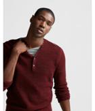 Express Mens Cotton Tuck Stitch Henley