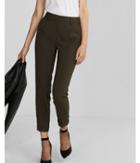 Express High Waisted Cuffed Ankle Pant