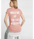 Express Womens Express One Eleven Wake Me Up Weekend Hi-lo Tee