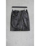 Express Women's Skirts Leather Express Edition A-line Zipper
