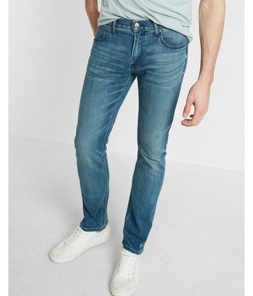 Express Slim Light Wash Stretch+ Eco-friendly Jeans