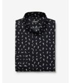 Express Mens Slim Cocktail Print Dress