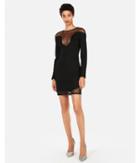 Express Womens Edition Asymmetrical Ruched Cut-out  Dress