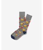 Express Mens Burger & Fries Print Dress
