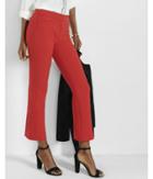 Express Mid Rise Cropped Kick Flare Pants