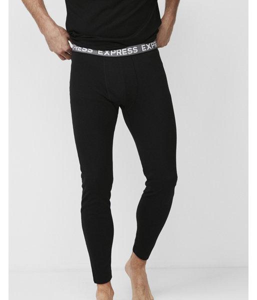 Express Mens Black Performance Air Mesh Running Tights
