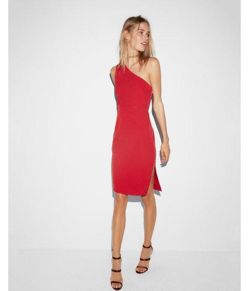 Express Womens One Shoulder  Dress