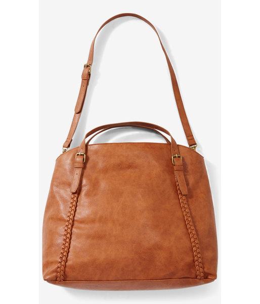 Express Women's Bags Braided Trim Hobo Bag
