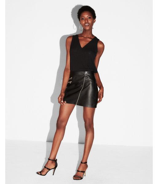 Express Womens Tie Back V-neck Tank