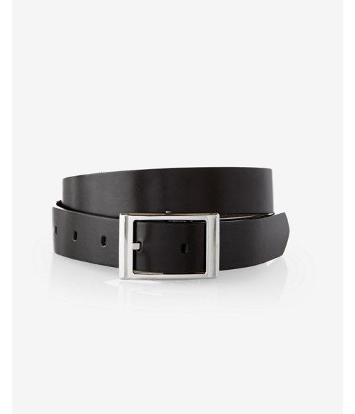 Express Mens Center Bar Buckle Belt
