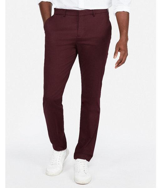 Express Mens Slim Performance Stretch+ Easy Care Dress Pant