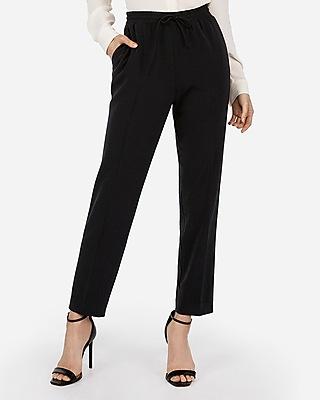 Express Womens High Waisted Drawstring Joggers