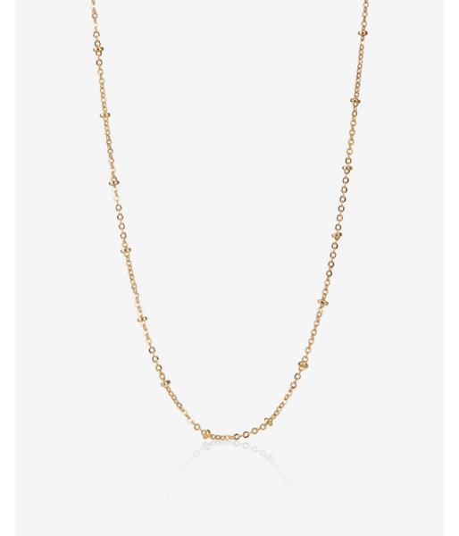 Express Womens Sequin 16-inch Ball Chain Necklace
