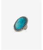 Express Womens Turquoise Stone Cocktail Ring