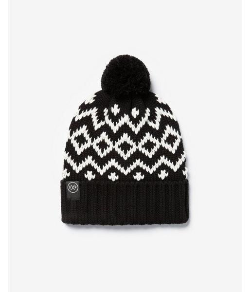 Express Mens Fair Isle Pom Beanie