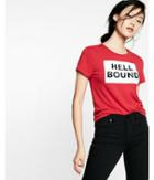 Express Color Change Heaven Sent Sequin Crew Neck Tee