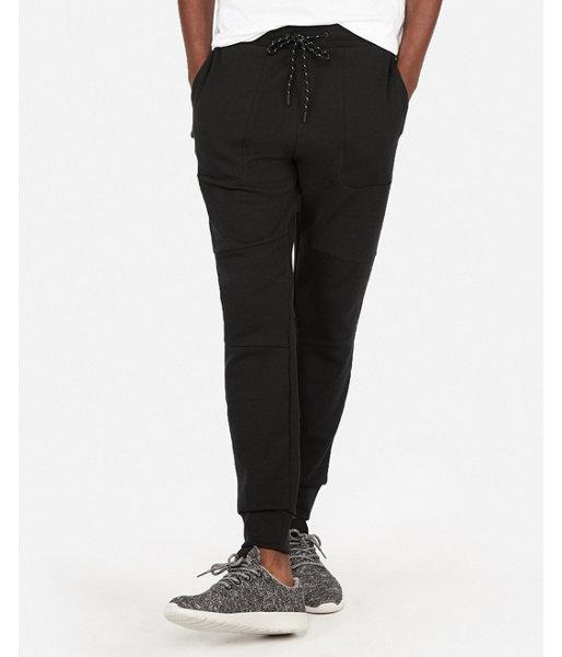Express Mens Solid Jogger Pant