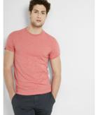 Express Heathered Flex Stretch Cotton Crew Neck Tee