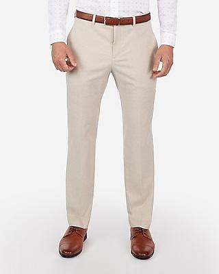 Express Mens Classic Diamond Weave Cotton Blend Dress Pants