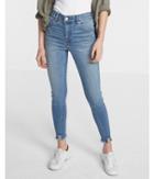Express High Waisted Twist Seam Ankle Jean