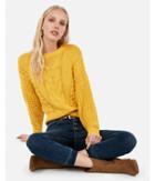 Express Womens Cropped Cable Knit