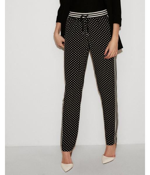 Express Womens Mid Rise Polka Dot Jogger Pant