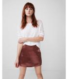 Express Womens Petite Mix Stitch Hi-lo Pullover