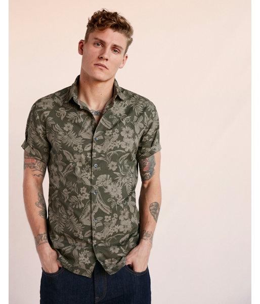 Express Mens Soft Wash Tropical Flower Short