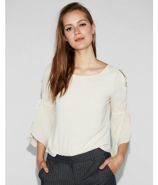 Express Womens Seersucker Print Tie