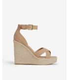 Express Womens Ankle Strap Espadrille Wedge