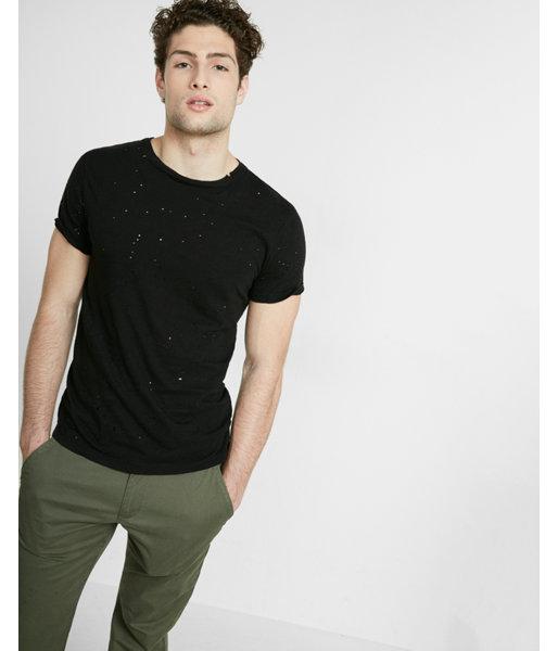 Express Destroyed Crew Neck Tee