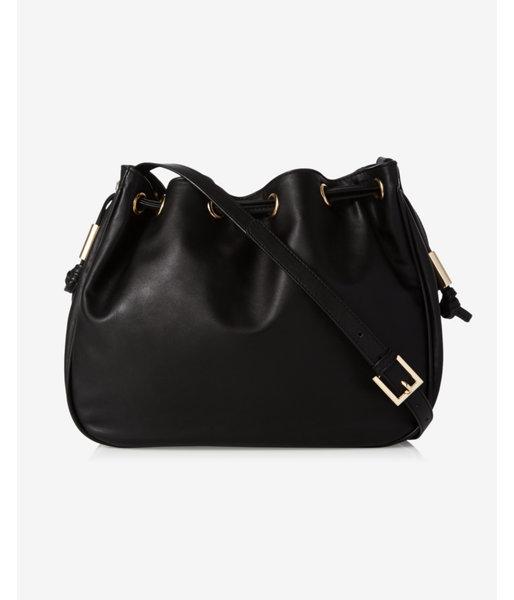 Express Womens Drawstring Bucket Bag